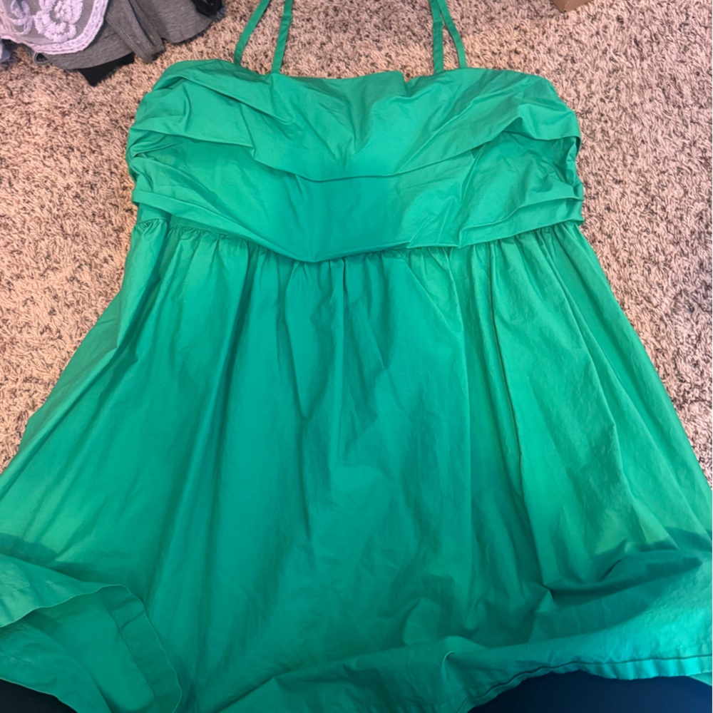 a new day Vibrant Green dress